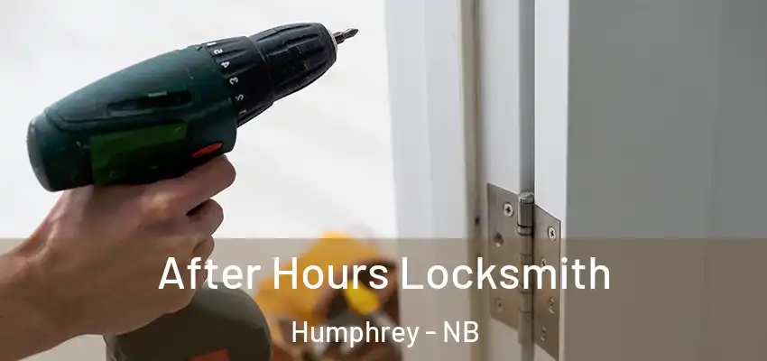 After Hours Locksmith Humphrey - NB