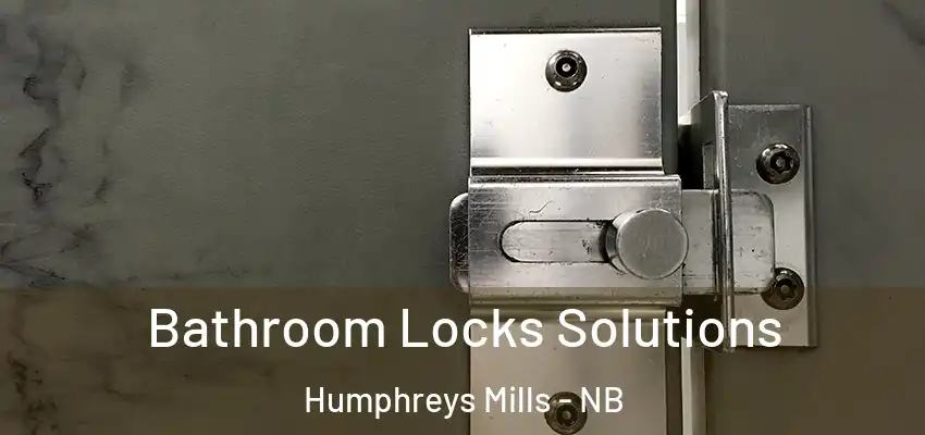 Bathroom Locks Solutions Humphreys Mills - NB