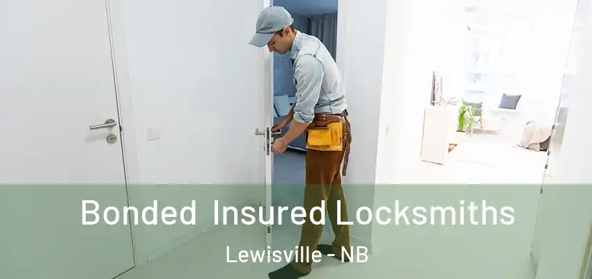 Bonded Insured Locksmiths Lewisville - NB