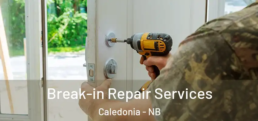 Break-in Repair Services Caledonia - NB