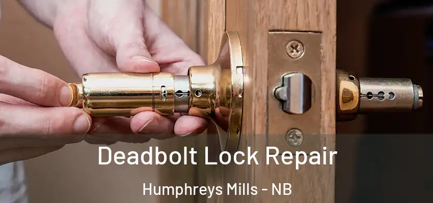 Deadbolt Lock Repair Humphreys Mills - NB