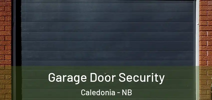 Garage Door Security Caledonia - NB