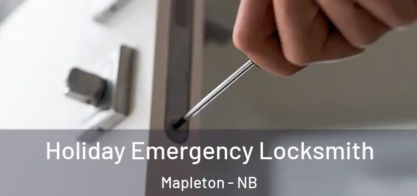  Holiday Emergency Locksmith Mapleton - NB