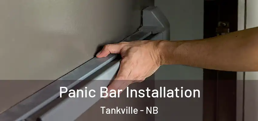 Panic Bar Installation Tankville - NB
