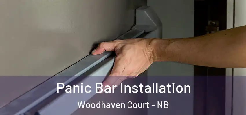 Panic Bar Installation Woodhaven Court - NB