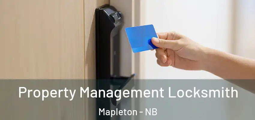 Property Management Locksmith Mapleton - NB