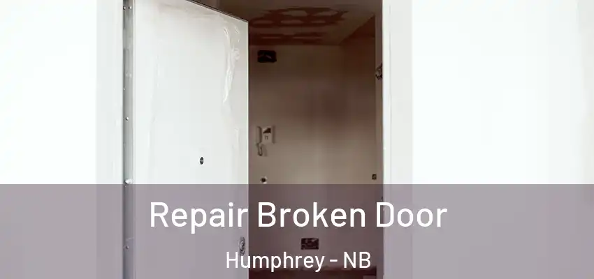 Repair Broken Door Humphrey - NB
