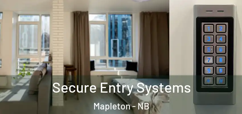 Secure Entry Systems Mapleton - NB